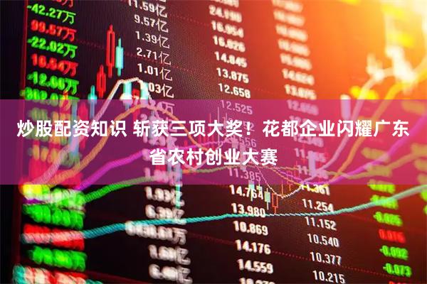 炒股配资知识 斩获三项大奖！花都企业闪耀广东省农村创业大赛