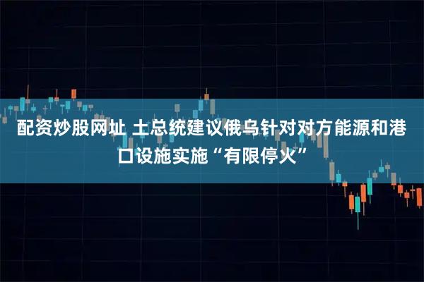 配资炒股网址 土总统建议俄乌针对对方能源和港口设施实施“有限停火”