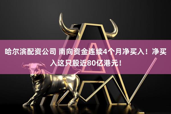 哈尔滨配资公司 南向资金连续4个月净买入！净买入这只股近80亿港元！